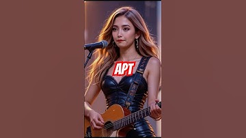 APT - Lyrics - Rose & Bruno Mars #englishsongs #masonmusic #rnb #AI_Music