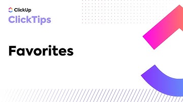 Favorites (ClickTips)