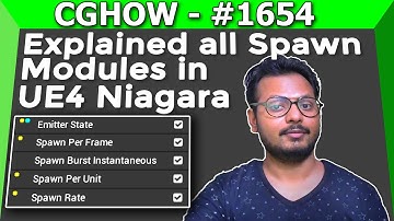 All Spawn Modules in UE4 Niagara Explained 👉 Trailer