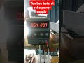 tembak baterai pake power supply #shorts