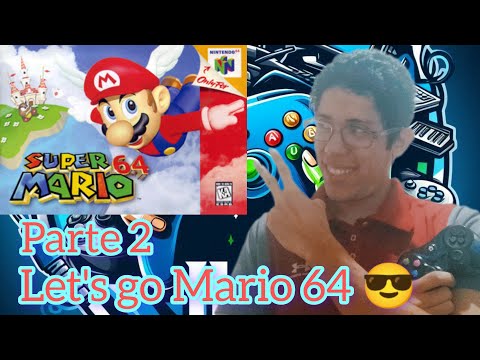jugando Super Mario 64 N64 😎 #nintendo #64 #juego #nostalgia #retro #game #mario #luigi
