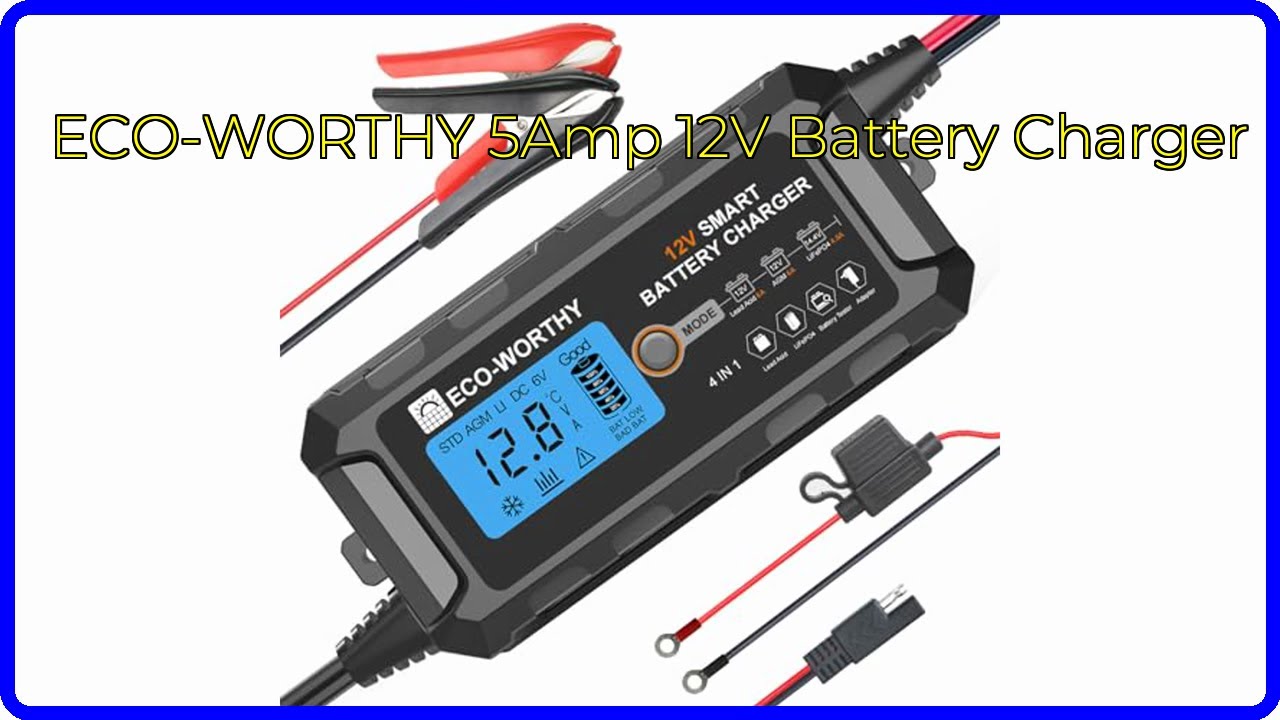 ОБЗОР (2025): ЭКОЛОГИЧНОЕ зарядное устройство на 5 А и 12 В. Первый взгляд.