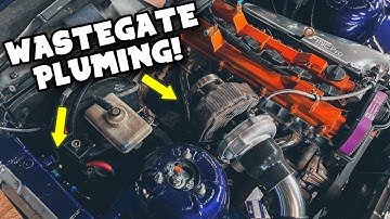 How to plumb an external wastegate and Mac boost controller!