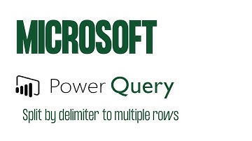 Power Query - Split by delimiter to multiple rows (Bonus VBA macro also included)