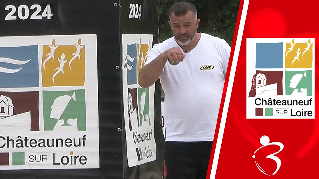 Miniature : 32e HELFRICK vs GAUDIN : National à pétanque doublette de Châteauneuf-sur-Loire 2024