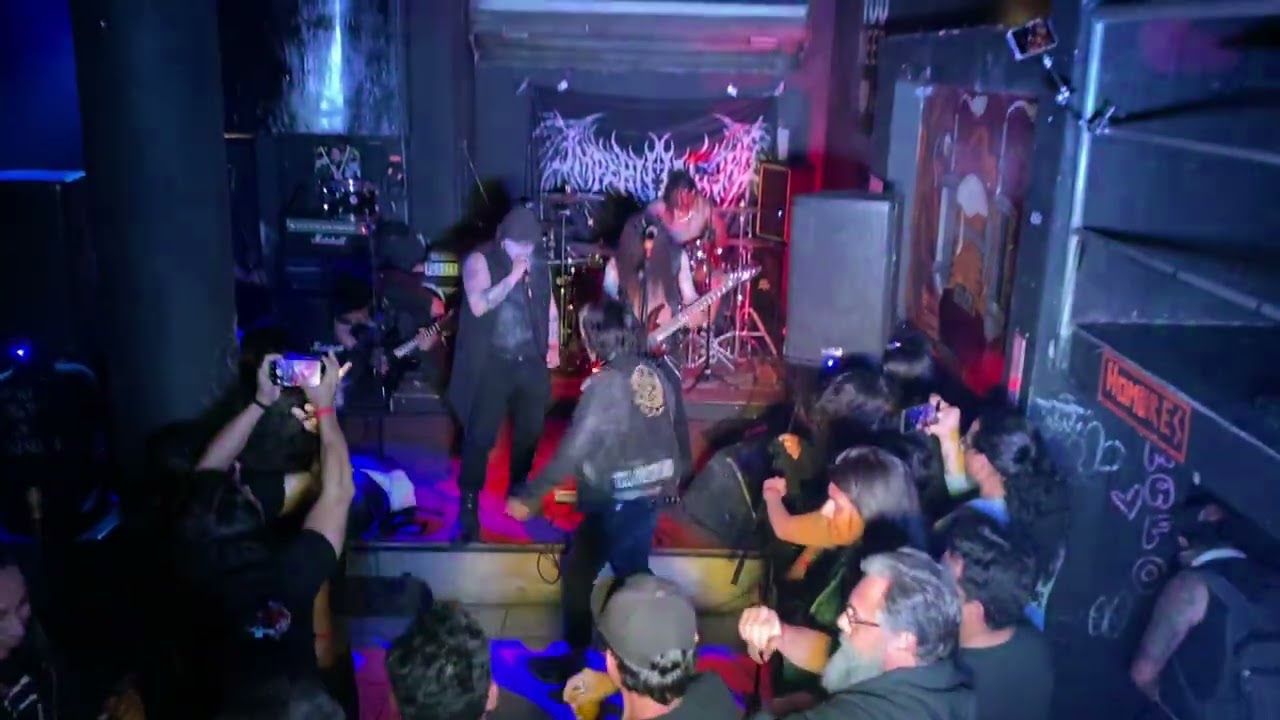 IMPERIO NEGRO - FREEZING MOON cover MAYHEM, EN VIVO - Agosto 22/2025, Red Black Bar