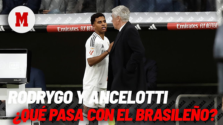 Rodrygo y Ancelotti: ¿qué pasa con el brasileño?I MARCA