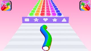 📌 Satisfying Mobile Gameplay NEW LEVEL: Playing 55555 Handmake Candy Tiktok Game Relaxing 253SQUZY screenshot 5