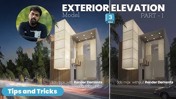 Exterior Elevation Modeling Tutorial – 3ds Max + V-Ray (Part 1)