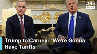 “We’re Gonna Have Tariffs”, Trump Tells Canadian PM Carney Face to Face | AC1G