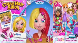 Crazy Hair Salon Girl Makeover Android İos Tabtale Free Game GAMEPLAY VİDEO screenshot 5