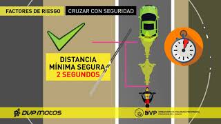 Módulo 01: Factores de Riesgo -Cruzar con seguridad