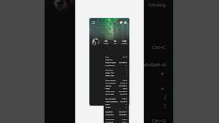 Creative Mobile UI UX Design Speed Lapse Social Media Profile Page With Figma #webdesign #shorts