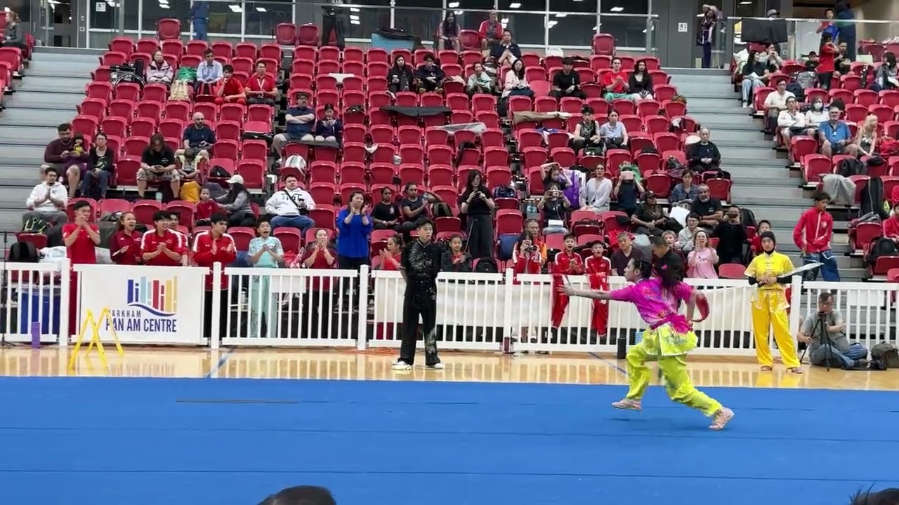 Group A Daoshu 9.383 (GOLD), Lia Tang-Ruggiero, 2025 Canadian National Wushu Championships