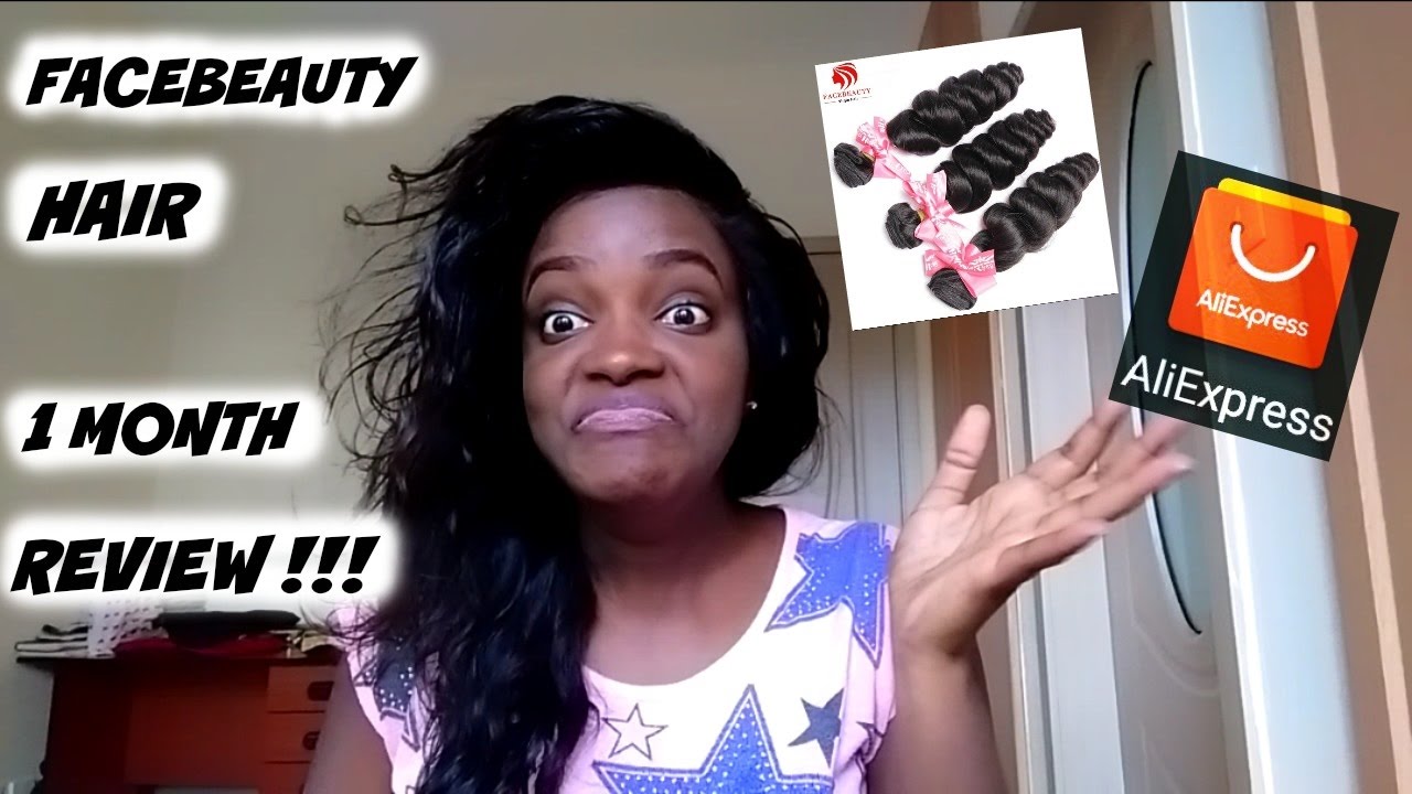 FACE BEAUTY/ QUEEN BEAUTY HAIR (ALIEXPRESS)- 1 MONTH REVIEW