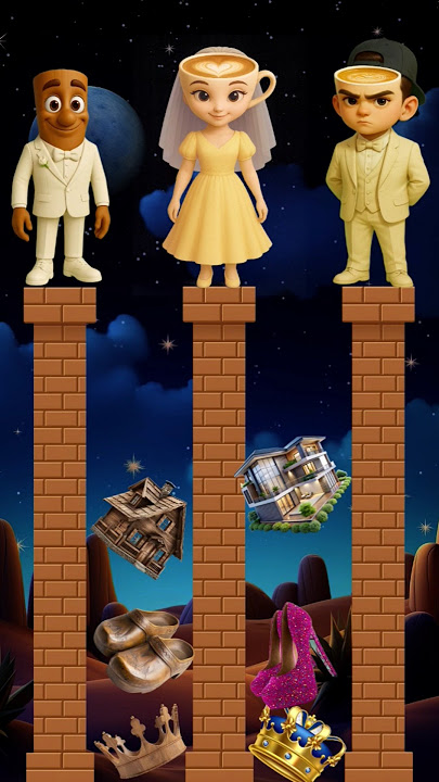Guess who the ballerina will marry⁉️ #animation #cartoon #shorts