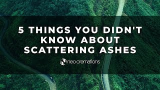 5 Things: you didn't know about scattering ashes | NEO Cremations
