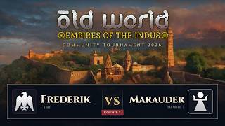 Frederik v Marauder - Old World Community Tournament 2026