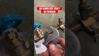 Need To Remove A Shark Bite But Don’t Have The Tool? #Shorts #Tips #Plumbing