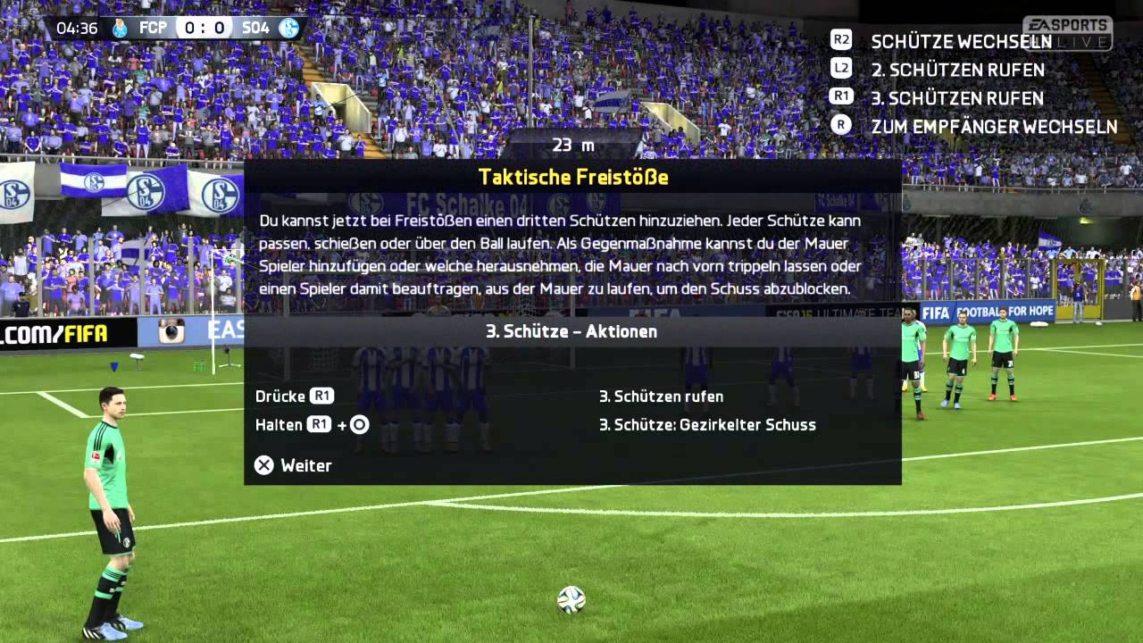Klaas-Jan Huntelaar Free Kick FIFA 15 PS4