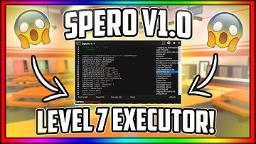 *NEW* ✅OP LEVEL 7 EXECUTOR!✅ (Games, Loadstrings, Full Lua) Spero V1.0