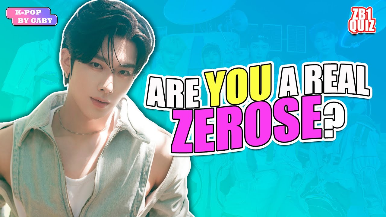 ARE YOU A REAL ZEROSE? #4 | ZEROBASEONE QUIZ | KPOP GAME (ENG/SPA)