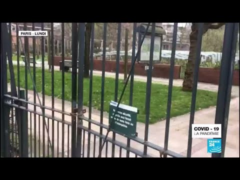 Coronavirus: en France, les sorties jugées non indispensables sanctionnées d'une amende Coronavirus: en France, les sorties jugées non indispensables sanctionnées d'une amende