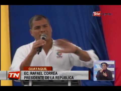 Correa inauguró hospital general del Guasmo Sur