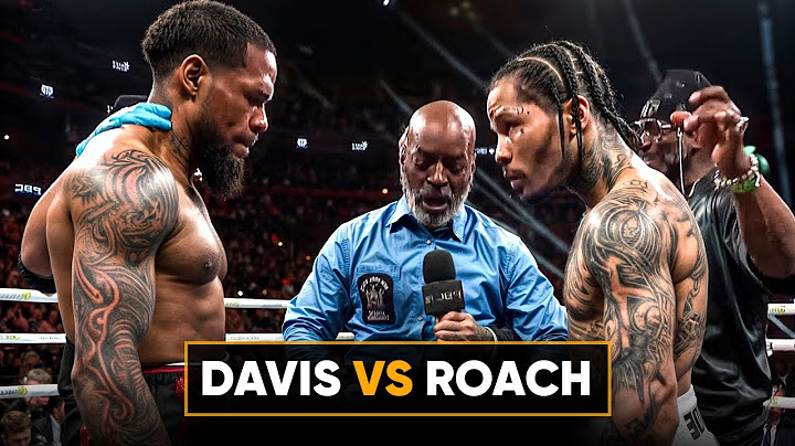 Controversial WAR! Gervonta Davis (USA) vs Lamont Roach (USA) – The Fight That Shocked America!