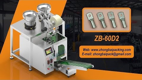 Wire Connector Packing Machine, Cable Connector Counting Packaging Machine