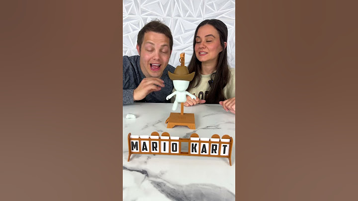 Can my wife guess Mario Kart? #hangman #boardgames #games #couple #Shorts