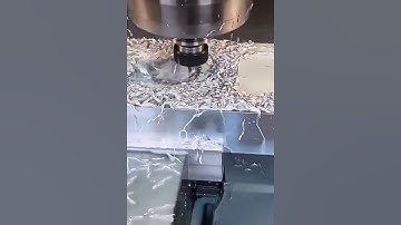 Large hole processing! The CNC machining center is working!