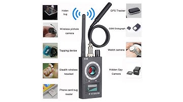 Anti Spy Camera Detector | Wireless RF Bug Detector Signal | for Hidden Camera