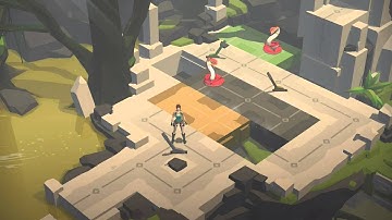 Lara Croft Go | 2-2 - Snake Pit walkthrough