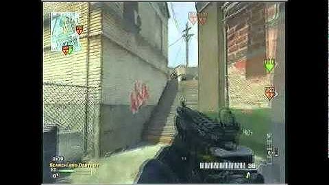 MW3 Multi Kill With C4 Underground S&D