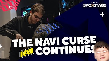 THE NAVI CURSE CONTINUES @BLAST Premier  | NIP Backstage | Ninjas in Pyjamas