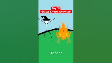 Day 51- Status Effects Overhaul #roguelike #gaming #gamedev #indiegame #wizard  #gamedesign #dnd