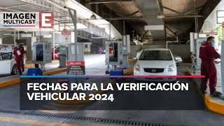 Verificación vehicular 2024: fechas y costos en CDMX y Edomex