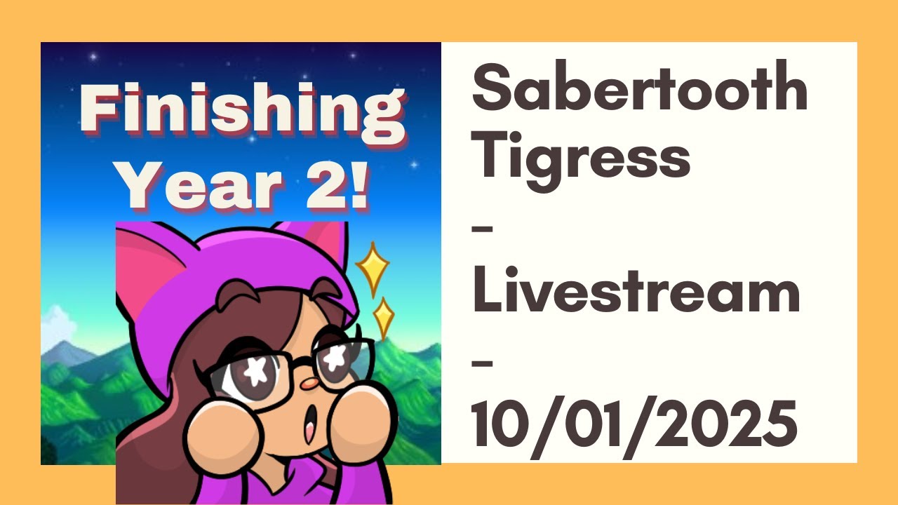 Short Stardew Stream! (My stupid controller died)...