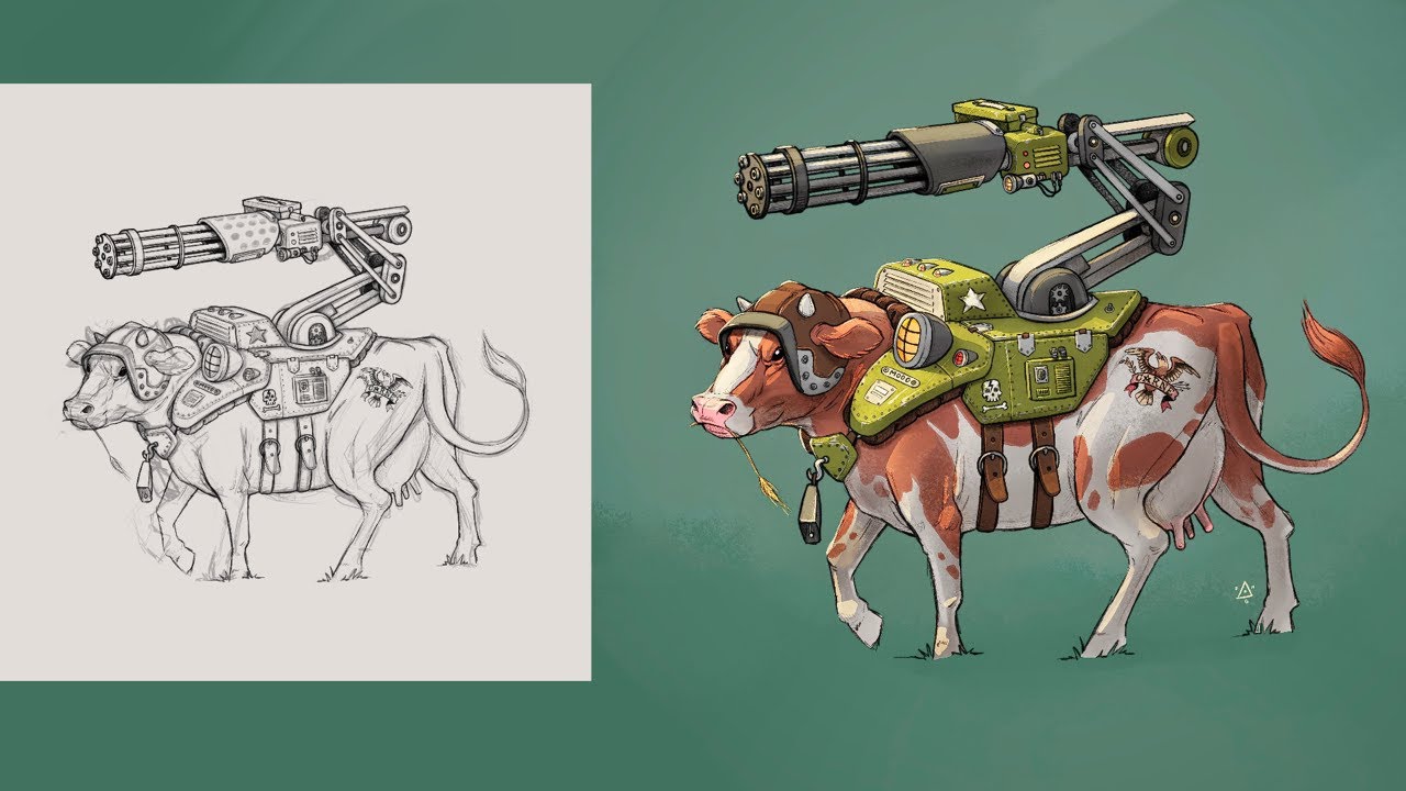 PROKOCHALLENGE armored Cow YouTube