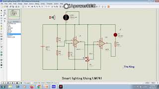 Smart Light System Using Lm741
