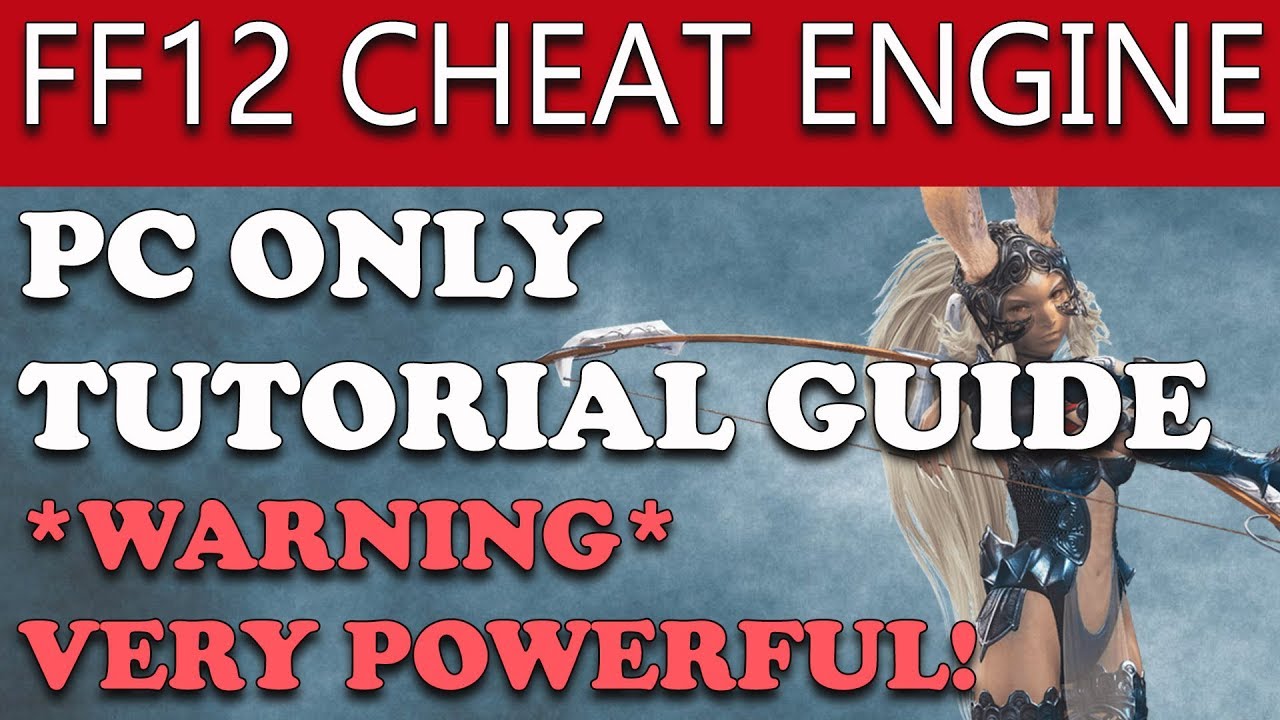 Final Fantasy 12 The Zodiac Age Pc Overpowered Cheats Warning Will Make Game Easy Cheat Engine Youtube