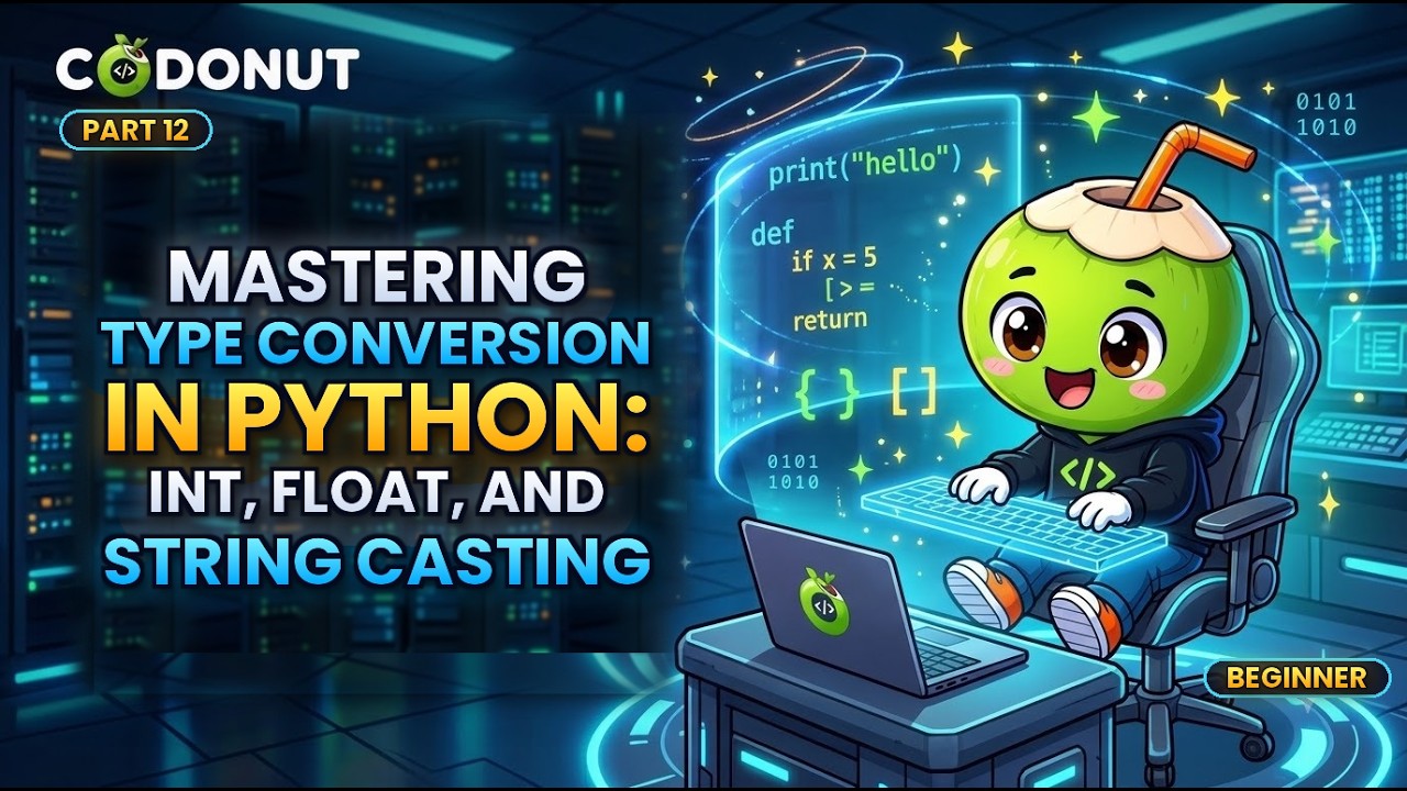 Type Conversion in Python: How to Convert Data Types Like a Pro - YouTube