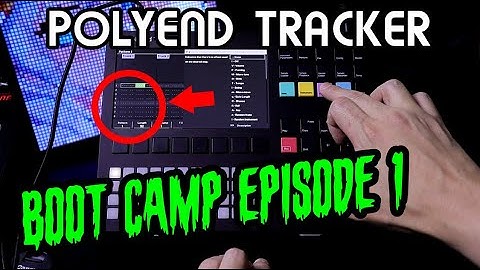 Synth Sound Design - Polyend Tracker Boot Camp Pt. 1 // Polyend Tracker Tutorial