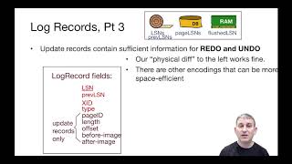 Lecture 20 Part 8: ARIES Logging