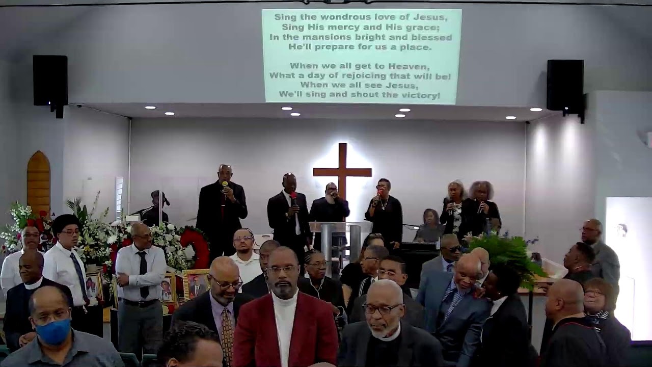 Rev. Schenck’s Going Home Service