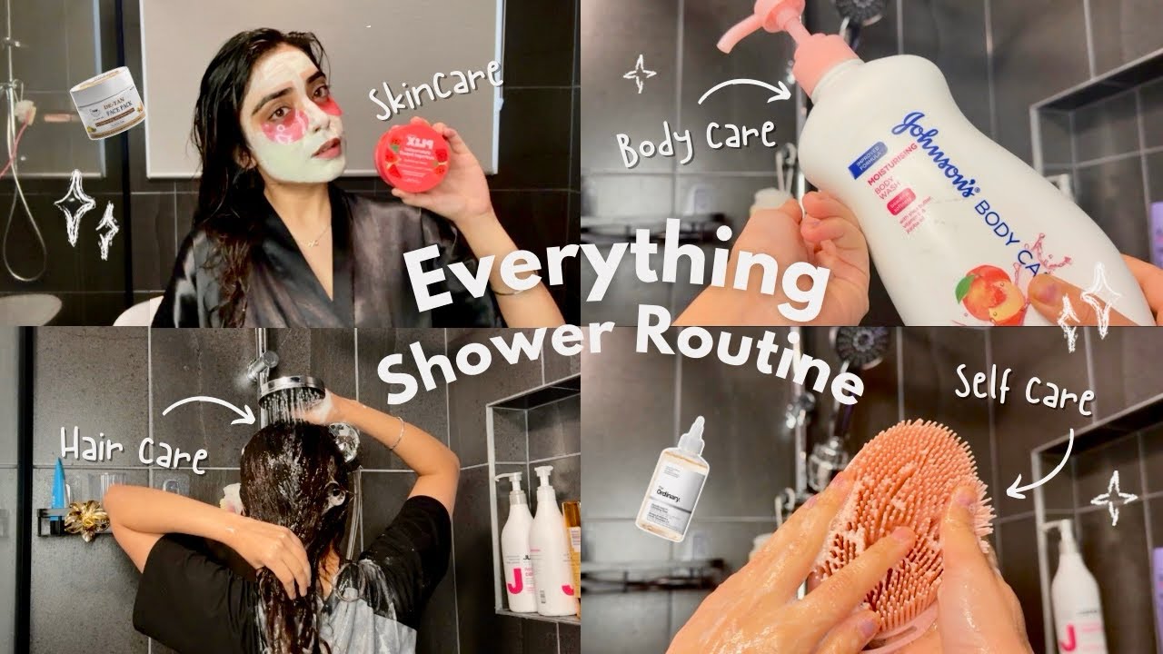 everything-shower-routine-easy-steps-effective-youtube