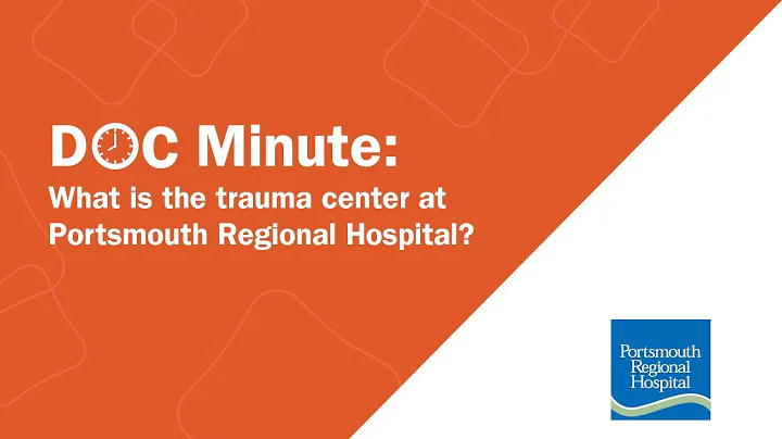 What is the trauma center at Portsmouth Regional Hospital?