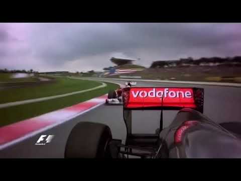 F1 2011 Malaysia Alonso Hits Hamilton