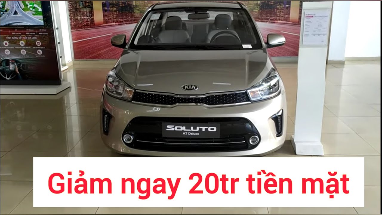 🚖🚖🚖 KIA SOLUTO 2020 SỐ TỰ ĐỘNG RẺ NHẤT. GIẢM TIỀN MẶT, BẢO HIỂM,PHỤ ...